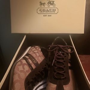 Coach Tennis Shoes - Size 8 medium